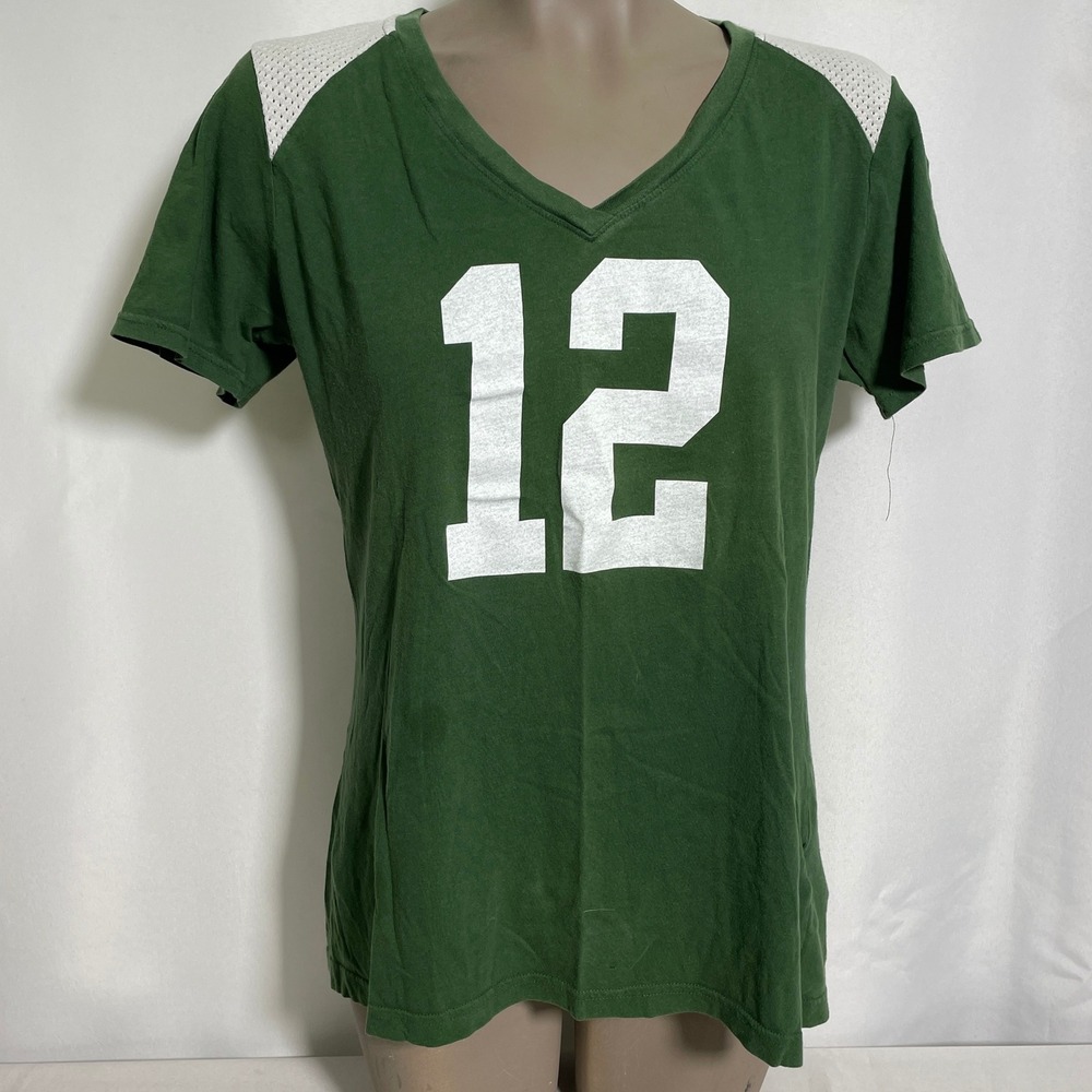 Aaron Rodgers #12 Green Bay Packers NFL Nike Jersey T-Shirt Women's XL - Picture 6 of 11